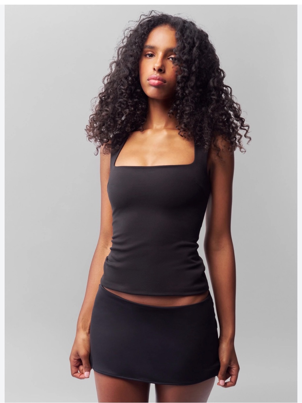 New without tags Danielle Guizio Black Mini Skirt - Black